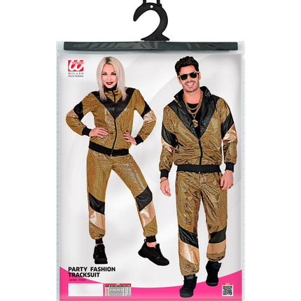 Widmann SRL 80s Trainingspak goud Mike