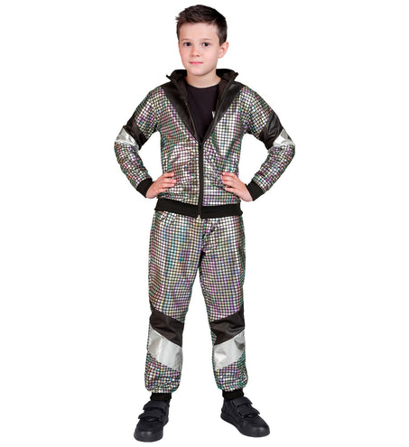 Widmann SRL 80s trainingspak zilver Niels kind