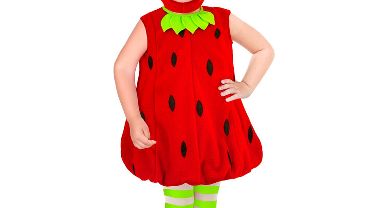 Widmann SRL Aardbeienpakje voor kinderen