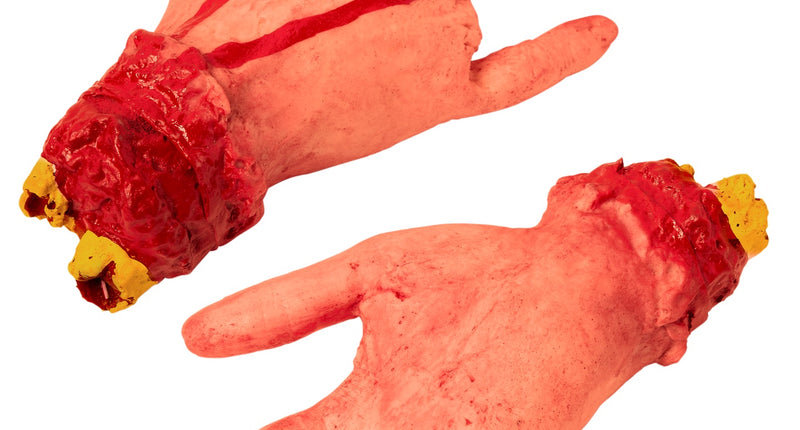 Widmann SRL Afgehakte hand 4 vingers met bloed