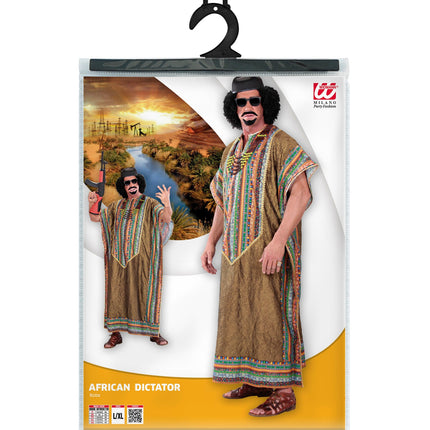 Widmann SRL Afrikaanse dictator Khadaffi pak