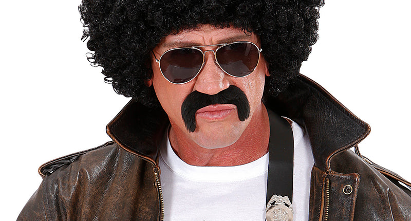 Widmann SRL Afro pruik  zwart