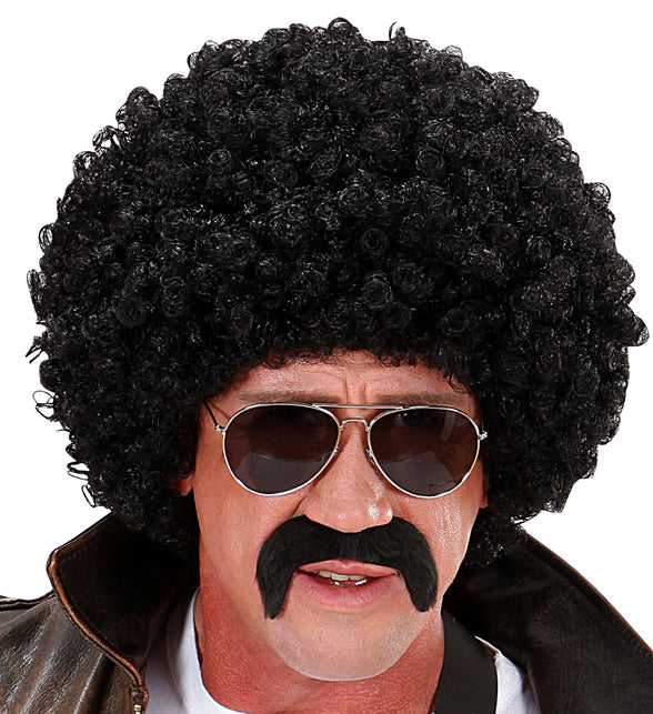 Widmann SRL Afro pruik  zwart