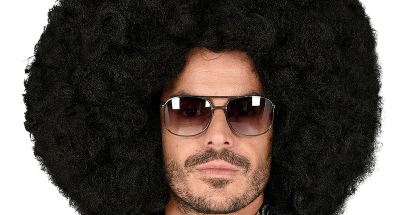 Widmann SRL Afro pruik zwart groot