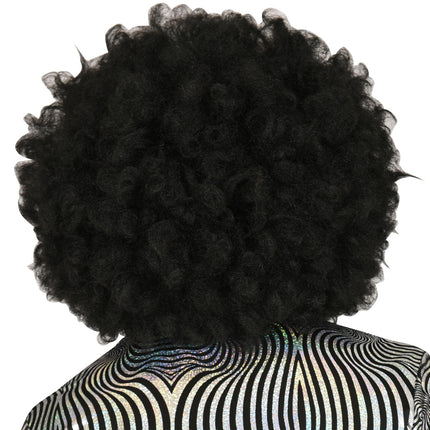 Widmann SRL Afro pruik zwart groot