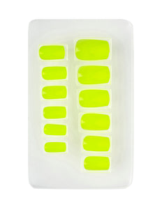 Widmann SRL Airbrush nagels neon geel