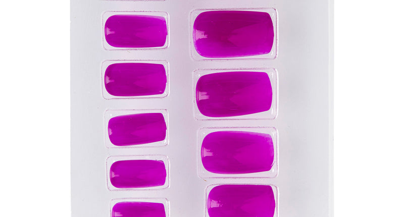 Widmann SRL Airbrush nagels neon paars