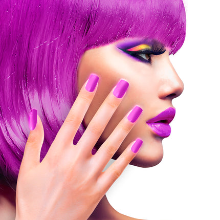 Widmann SRL Airbrush nagels neon paars