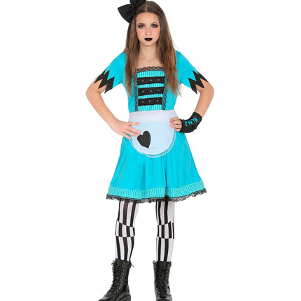 Widmann SRL Alice in Wonderland jurkje kinderen