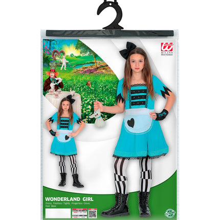 Widmann SRL Alice in Wonderland jurkje kinderen