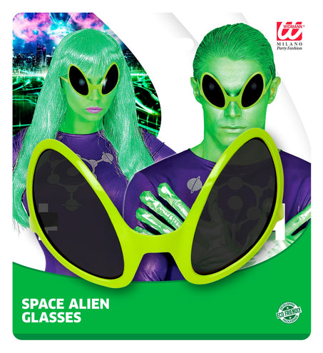 Widmann SRL Alien bril buitenaardse wezens