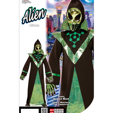 Widmann SRL Aliën kostuum voor kinderen