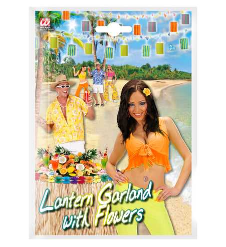 Widmann SRL Aloha slinger met bloemen