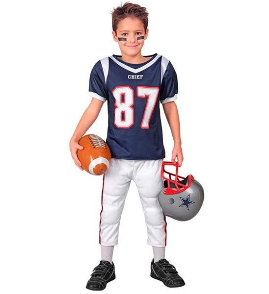 Widmann SRL American football speler kostuum Yara kinderen