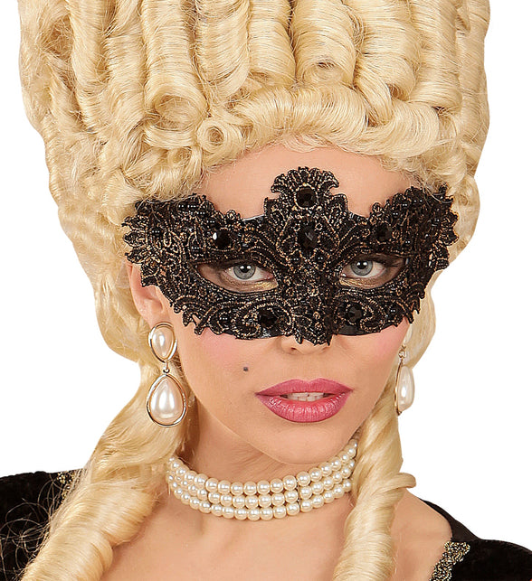 Widmann SRL Antiek gouden Venetiaanse oogmaskertjes