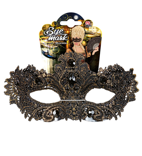 Widmann SRL Antiek gouden Venetiaanse oogmaskertjes