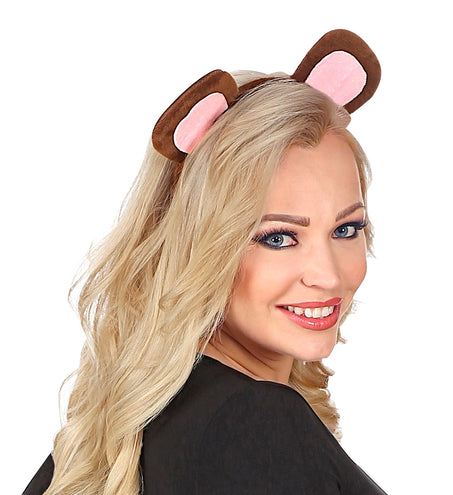 Widmann SRL Apen diadeem met staart