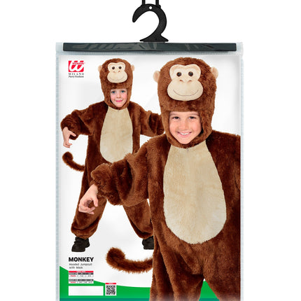 Widmann SRL Apenpakjes voor kinder carnaval