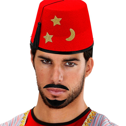 Widmann SRL Arabische sjeik snor en sik