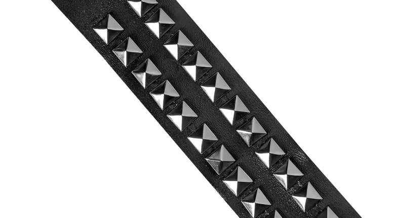 Widmann SRL Armband biker met studds