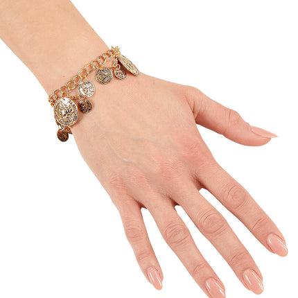 Widmann SRL Armband met muntstukjes