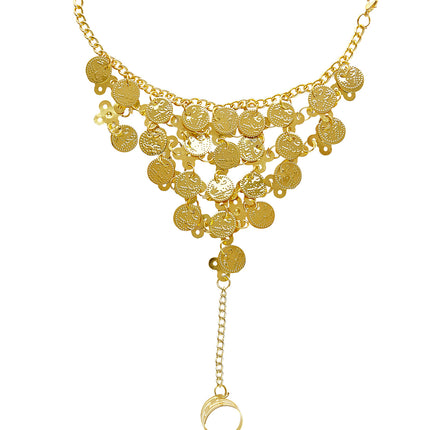 Widmann SRL Armband met ring van nep goud met edelsteen voor carnaval