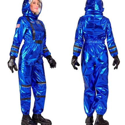 Widmann SRL Astronaut kostuum blauw dame Eva