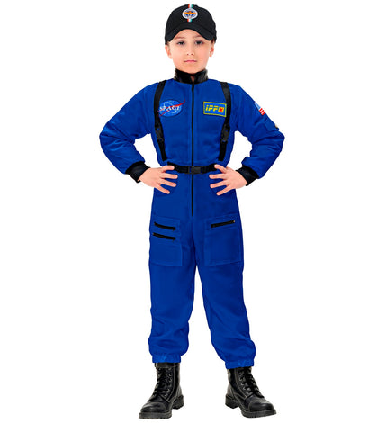 Widmann SRL Astronauten kostuum  blauw