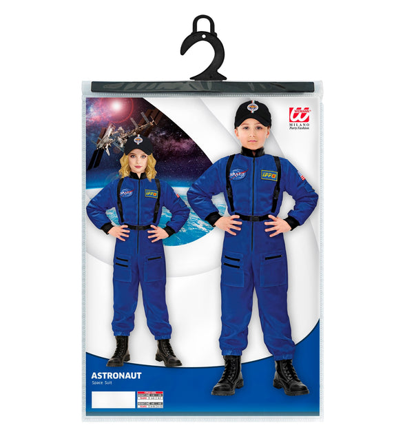 Widmann SRL Astronauten kostuum  blauw