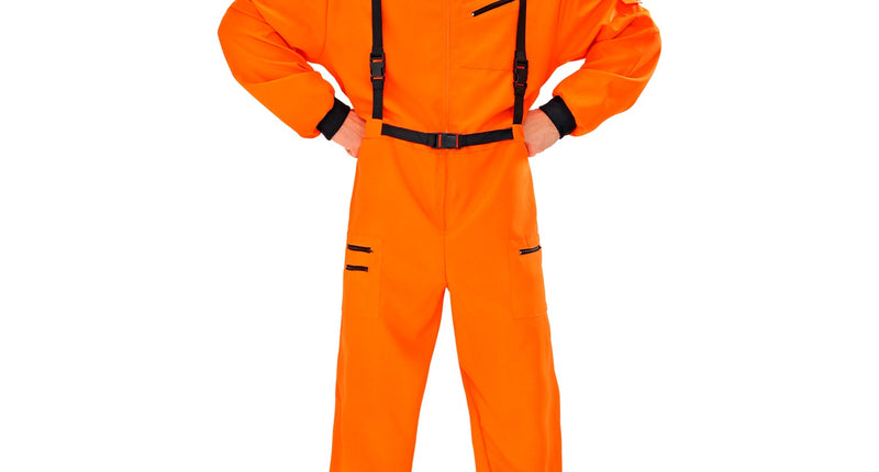 Widmann SRL Astronauten kostuum oranje