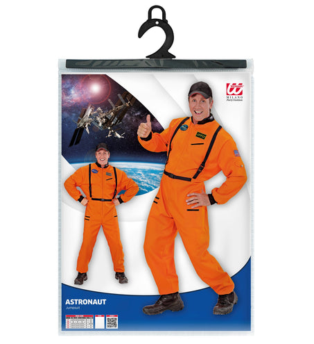 Widmann SRL Astronauten kostuum oranje