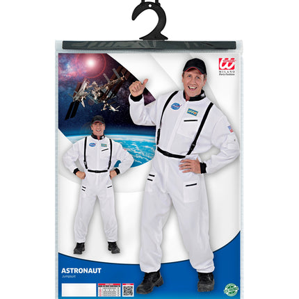 Widmann SRL Astronauten kostuum wit