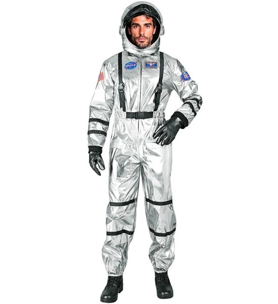 Widmann SRL Astronauten kostuum zilver Remi heren