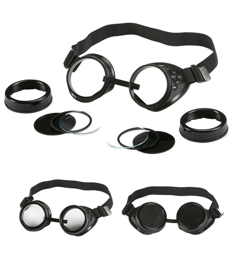 Widmann SRL Aviator brillen met verwisselbare glazen