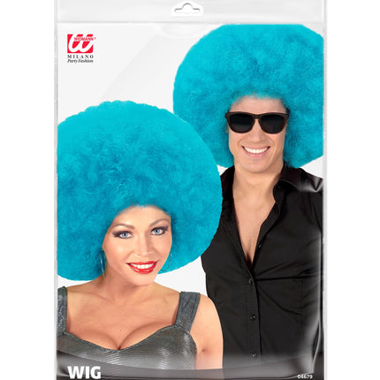 Widmann SRL Azuur Blauwe grote Afropruik