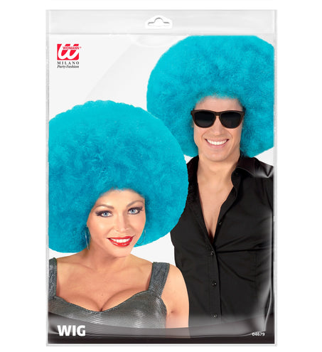 Widmann SRL Azuur Blauwe grote Afropruik