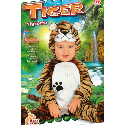 Widmann SRL Baby Tijger 90cm