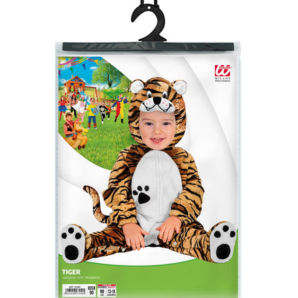 Widmann SRL Baby Tijger 90cm