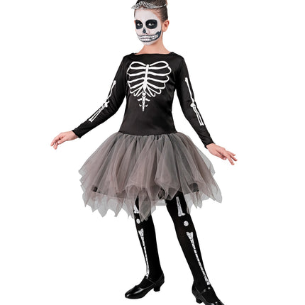 Widmann SRL Ballerina skelet kostuum Baukje