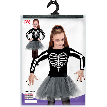 Widmann SRL Ballerina skelet kostuum Baukje