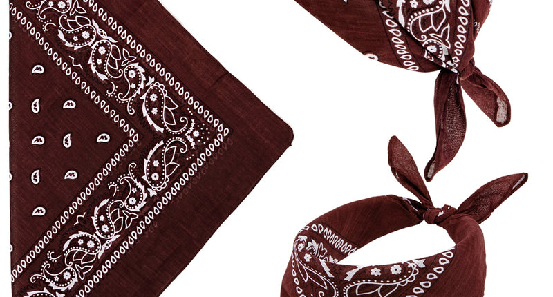 Widmann SRL Bandana bruin 55X55