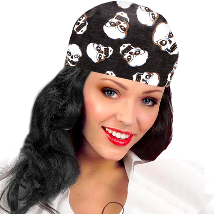 Widmann SRL Bandana piraat schedel zakdoek