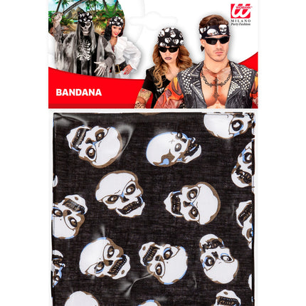 Widmann SRL Bandana piraat schedel zakdoek