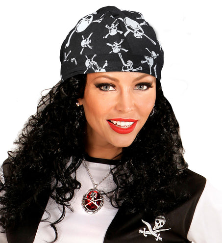 Widmann SRL Bandana schedel met kruisbotten