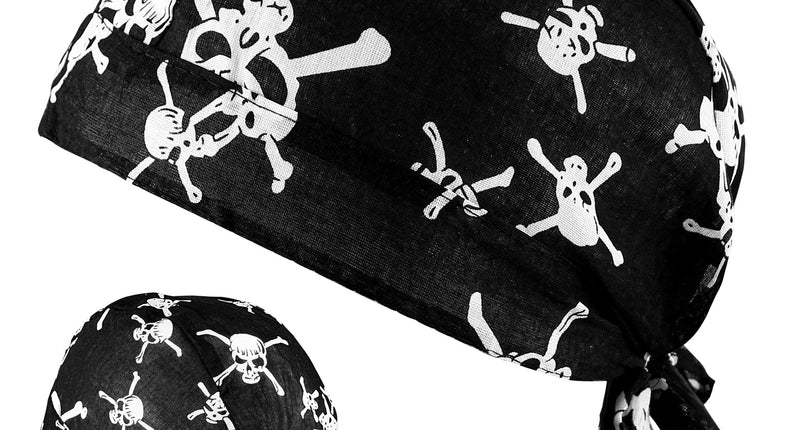 Widmann SRL Bandana schedel met kruisbotten