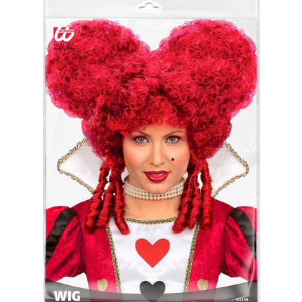 Widmann SRL Barok pruik rood