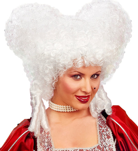Widmann SRL Barok pruik wit