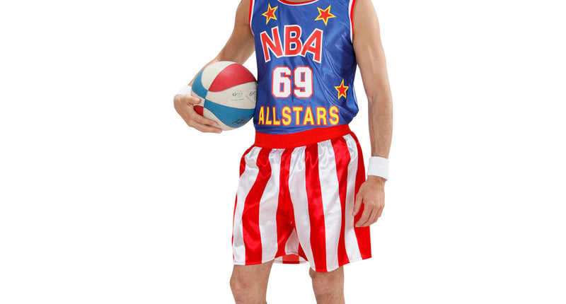 Widmann SRL Basketballer kostuum Sem volwassenen