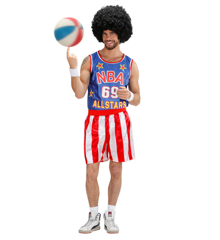 Widmann SRL Basketballer kostuum Sem volwassenen