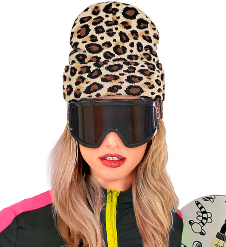 Widmann SRL Beanie luipaard